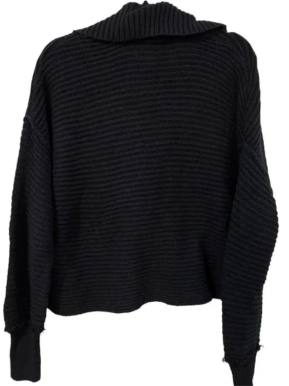 Free People Marlie deep v ribbed sweater